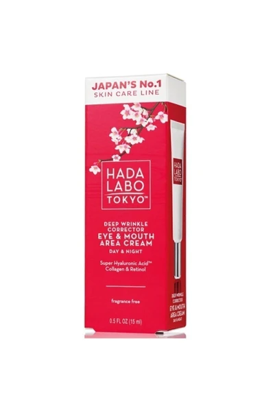 Hada Labo Tokyo Göz Ve Ağız Çevresi Kırışıklık Karşıtı Krem 15 ml ürün görseli