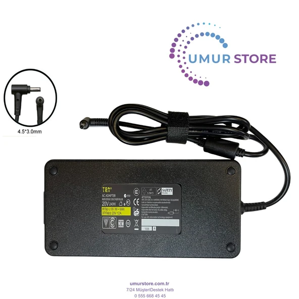 Msi Crosshair 17 B12UGZ-299TR Adaptörü ürün görseli