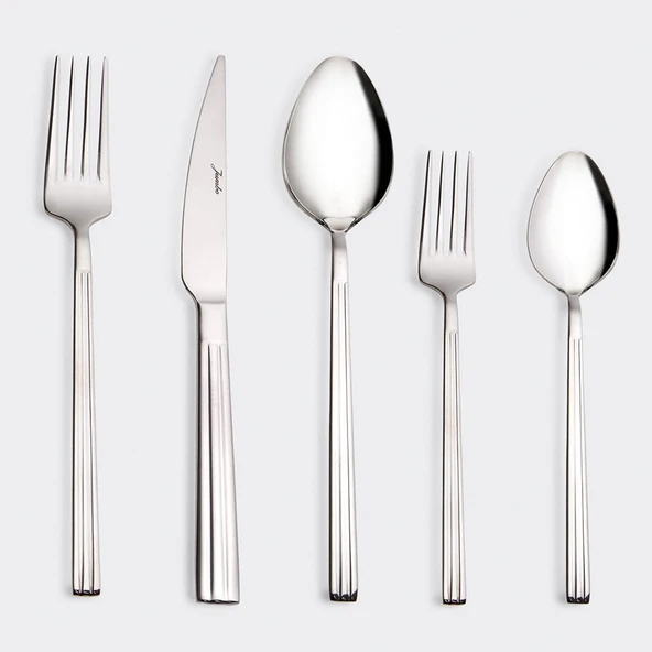 Jumbo 5300 12 Kişilik 60 Parça Çatal Kaşık Bıçak Takımı - Resim 11