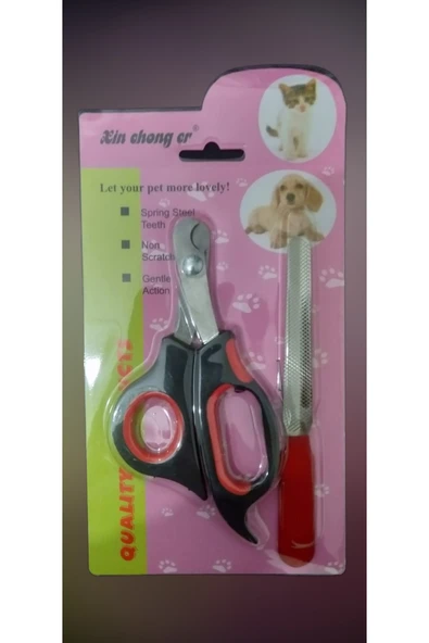 Kedi Köpek Tırnak Makası ve Törpü Seti - 1