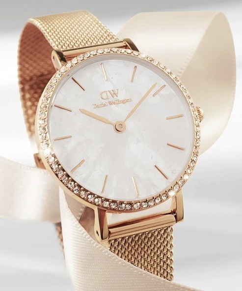 DW00600673 Rose Gold Kadın Kol Saati - Resim 2