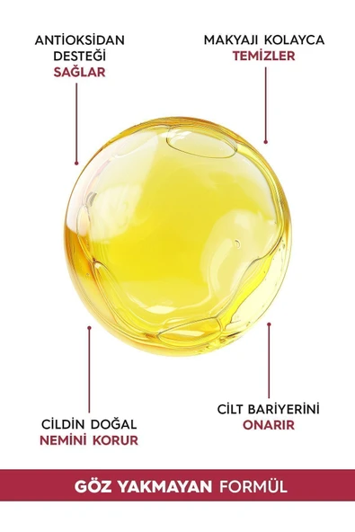 OlaLab Arındırıcı Makyaj Temizleyici Çift Aşamalı Cilt Temizleme Yağı 200 Ml - Resim 4