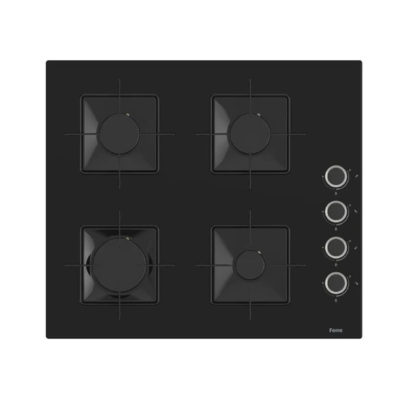 Ferre SS205 60 cm Siyah Kare Ankastre Ocak ürün görseli