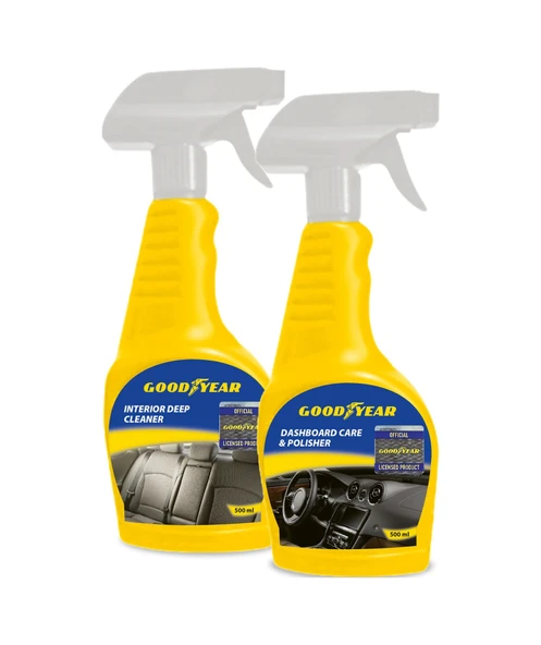 Otomobil İç Bakım Seti - Torpido Cilası ve Döşeme Temizleyici (500 ml) ürün görseli 1