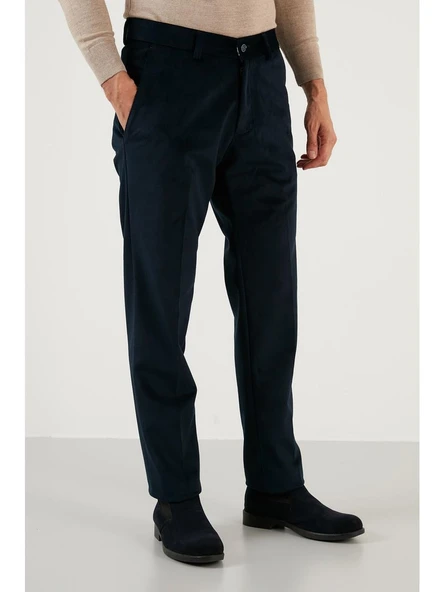 Captiva Erkek Rahat Kesim Yüksek Kalite Klasik Kışlık Kalın Içi Polarlı Termal Kadife Pantolon Baba Fitilli - 3