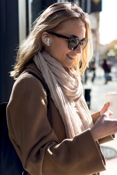 Polosmart PBS206 TWS Kablosuz Kulaklık Beyaz - Resim 2