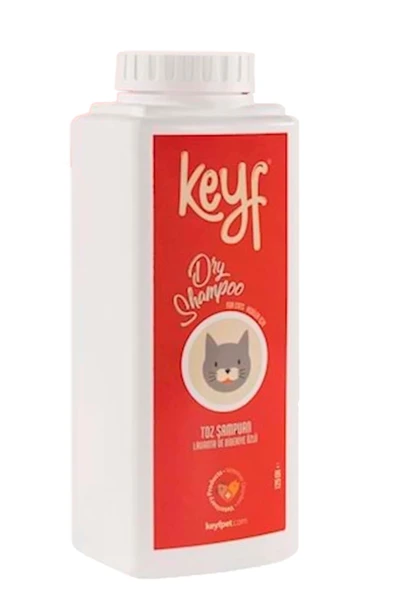 Kedi Toz Şampuan 125 gr (SUYU SEVMEYEN KEDİLER İÇİN) - 1