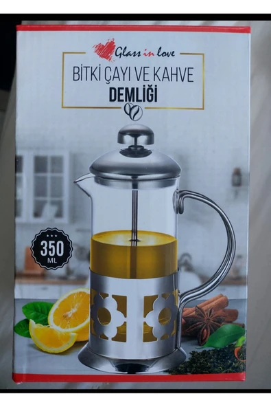 Glass In Love Kahve Ve Bitki Çayı Demleme Bardağı 350 Ml