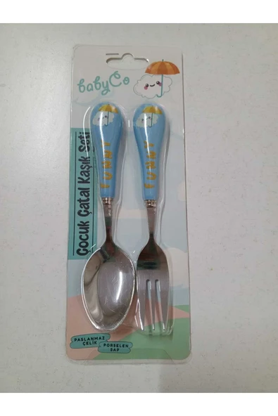 BabyCo ÇOCUK ÇATAL KAŞIK SETİ - Resim 2