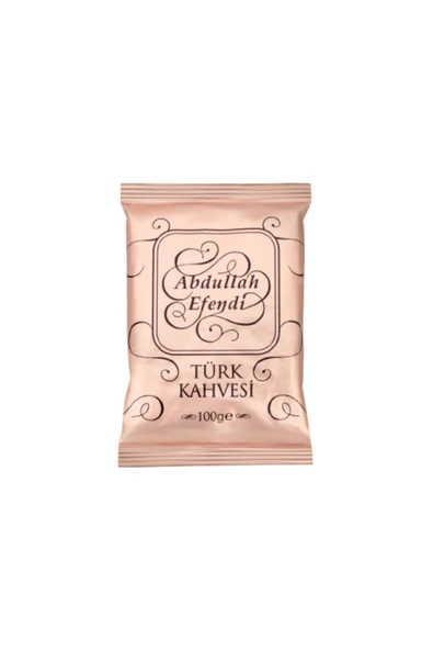 Abdullah Efendi Türk Kahvesi 100.gr.x10paket ürün görseli