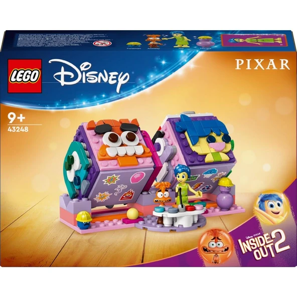 LEGO 43248  Disney Ters Yüz 2 Duygu Küpleri - 9 Yaş & Üzeri Çocuklar için Yaratıcı Oyuncak Yapım Seti (394 Parça) - Resim 3