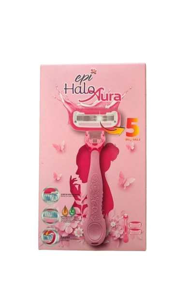 Personna Epi Halo Aura 5 Bıçaklı & With Aloe Vera - E Vitamini - 3