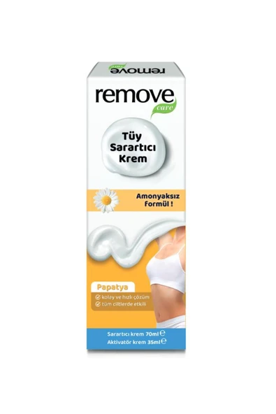 remove Tüy Sarartıcı Krem Amonyaksız Formül 70+35 ml - Resim 2