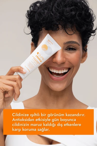 Pure Choice Vitamin C ve Vitamin B Complex Cilt Bakım Kremi 75 ML (%10 Vitamin C + %10 Vit. B - B1,B3,B5,B6,B7) - Resim 2