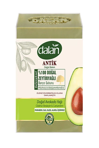 Dalan Antik Zeytinyağlı Avokadolu Banyo Sabunu 4x150G ürün görseli