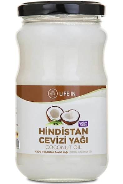 Life In Hindistan Cevizi Yağı 330 ml
