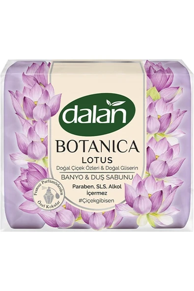 Dalan Botanica Lotus Banyo & Duş Sabunu 150 Gr X 4 Banyo Sabunu ürün görseli