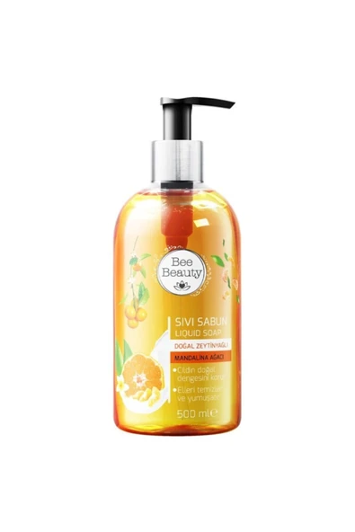 Bee Beauty Mandalina Ağacı Sıvı Sabun 500 Ml ürün görseli