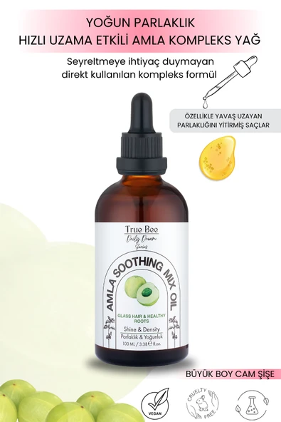 True Bee Daily Dream Series | Hızlı Uzatma Ve Yoğun Parlatma Etkili Amla Kompleks Yağ 100 ml ürün görseli