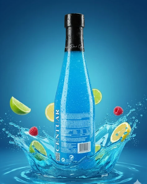 ORMAN MEYVELERİ AROMALI İÇECEK 330 ML (BLUE LAGOON) - Resim 2