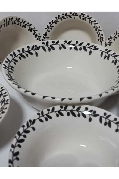 Benante 7 parça Seramik Çerezlik - Resim 2