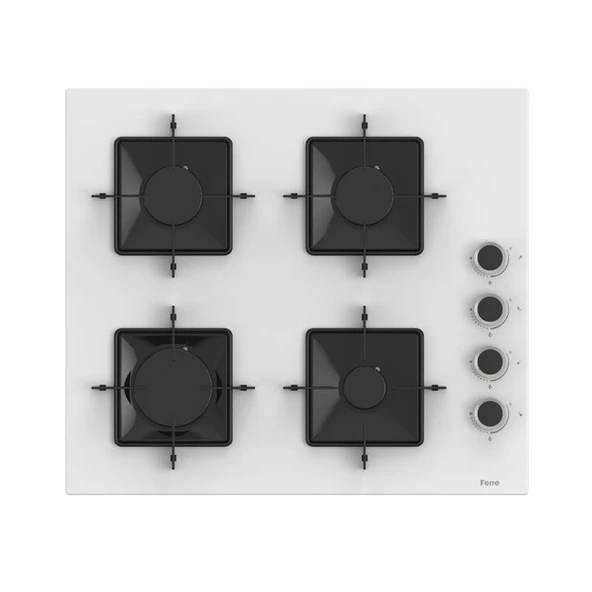 FERRE SS206 60 CM BEYAZ ANKASTRE OCAK ürün görseli