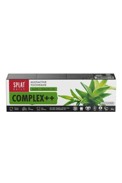 Splat Daıly Complex Aloe Lemon Oıl Diş Macunu 100 ml - 1