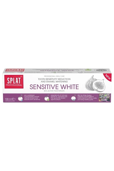 Splat Professıonal Sensıtıve Whıte Diş Macunu 100 ml ürün görseli