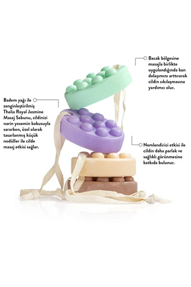 Thalia Yoğun Nemlendirici Etkili Royal Jasmine Masaj Sabunu 110g - 2