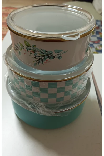 Benante SAKLAMA KABI 3LÜ EMAYE ürün görseli