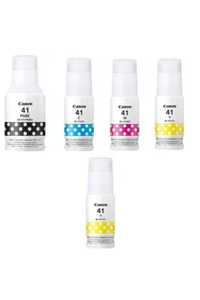 Canon GI-41 Mürekkep Kartuş Takımı +1 Sarı Hediyeli ürün görseli