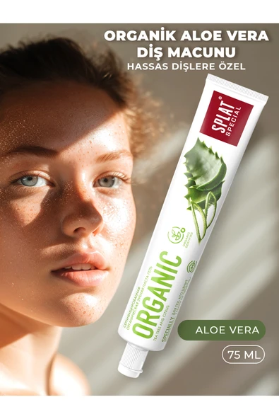 Splat Special Diş Macunu Organic Aloe Vera 75 ml |diş Eti Onarımı ürün görseli