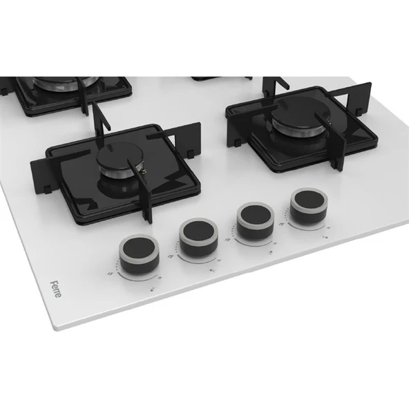 FERRE SS206 60 CM BEYAZ ANKASTRE OCAK - Resim 3