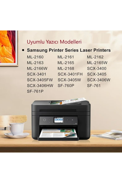 UCUZTEKNO Samsung Mlt-d101s Çipli Muadil Toner / Ml-2160 / Ml-2165 / Scx-3400 / Scx-3405 / Sf-760 - 2 adet - 3