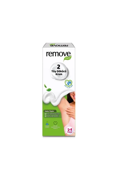 remove Tüy Dökücü Inatçı Tüyler 100 ml 2 Li Avantaj Seti 2x100 ml