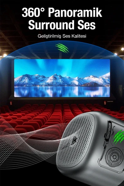 transformers TF-Y09 Bluetooth 5.4 Hoparlör - Resim 3