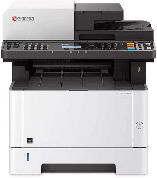 Kyocera Ecosys M2135DN Yazıcı-Tarayıcı-Fotokopi Mono Lazer Yazıcı - 1