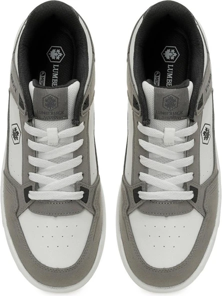 LUMBERJACK FANTERA 5PR BEYAZ GRİ COMFORT CASUAL ANATOMİK SPOR AYAKKABI - Resim 5