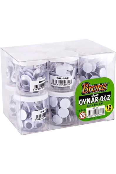 BRONS OYNAR GÖZ SİYAH