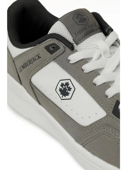 LUMBERJACK FANTERA 5PR BEYAZ GRİ COMFORT CASUAL ANATOMİK SPOR AYAKKABI - Resim 8