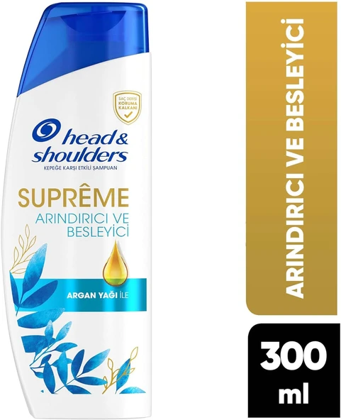 Head&Shoulders Supreme Arındırıcı ve Besleyici Argan Yağı İle Şampuan 300 Ml ürün görseli 1