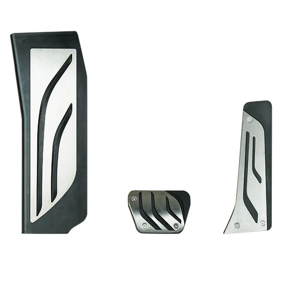 Bmw F10 Pedal Seti Takımı Geçmeli Kromlu 3 Parça - 1