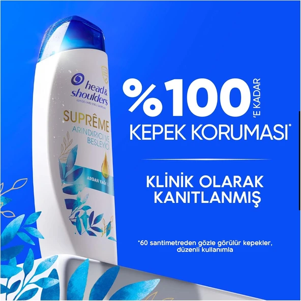 Head&Shoulders Supreme Arındırıcı ve Besleyici Argan Yağı İle Şampuan 300 Ml - Resim 3