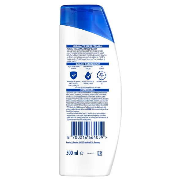 Head&Shoulders Limon Ferahlığı 2'si1 Arada Şampuan 300 Ml - Resim 5