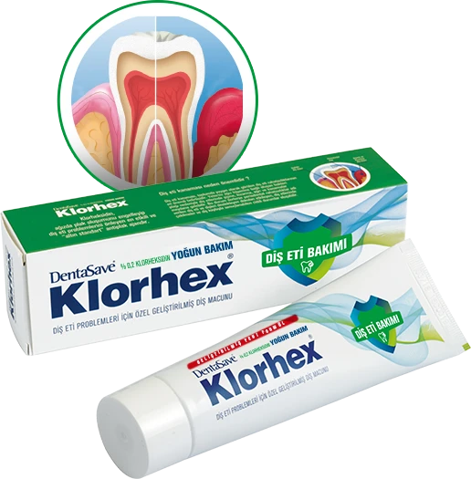 DentaSave Klorhex %0,2 Klorheksidin Yoğun Bakım Diş Macunu 75 ML ürün görseli 1