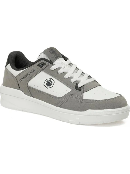 LUMBERJACK FANTERA 5PR BEYAZ GRİ COMFORT CASUAL ANATOMİK SPOR AYAKKABI ürün görseli