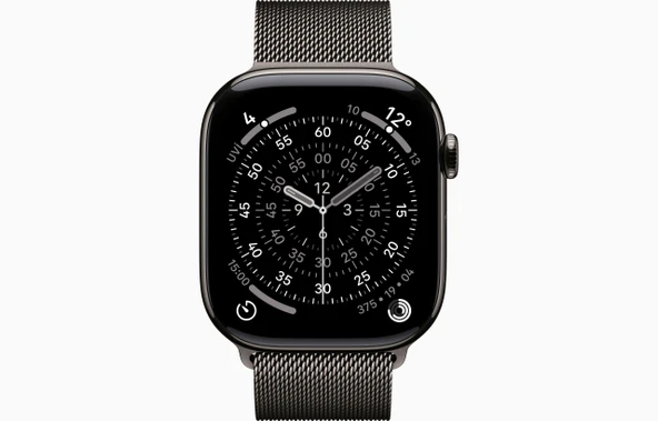 Apple Watch 10 GPS + Cellular 46 mm Arduvaz Kasa Akıllı Saat ve Arduvaz Milano Loop-M/L - 2