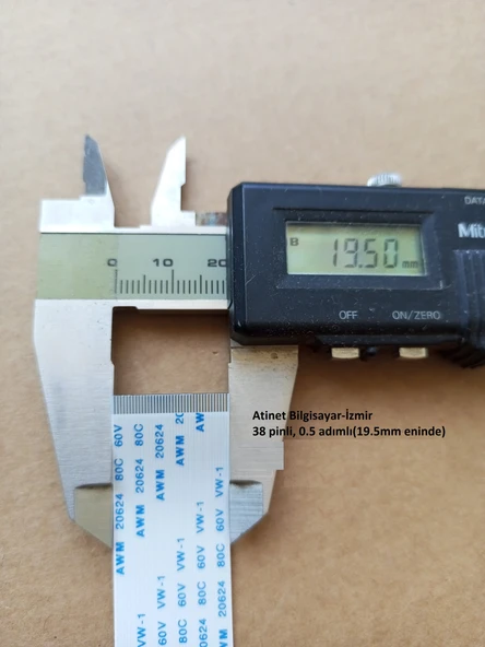 Awm 20624 80C 60V Vw-1 Flex  Kablo 38 Pin 25Cm     38-0.5-25A - Resim 2