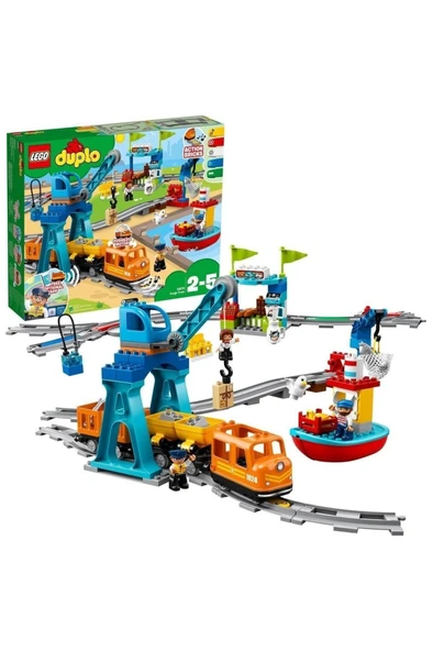 LEGO DUPLO Kargo Treni 10875 - Çocuklar için Oyuncak Yapım Seti (105 Parça) - Resim 6