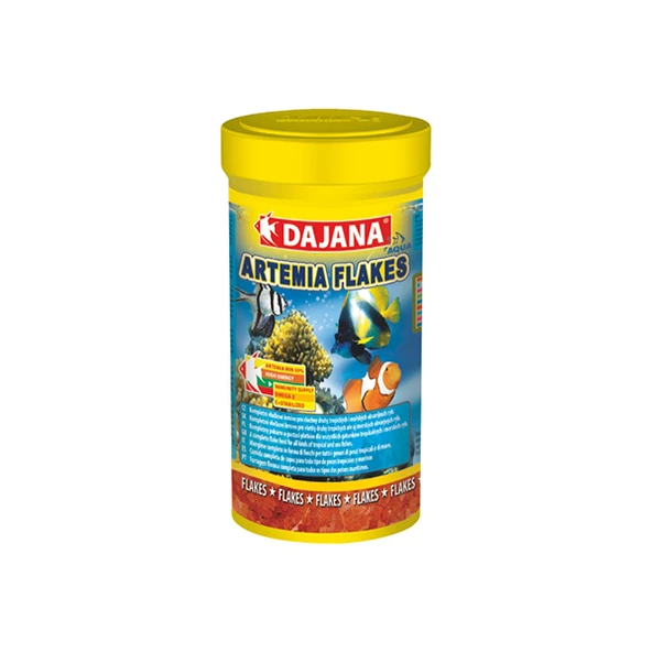 Dajana Tropical Artemia Flakes 250 Ml 50 Gr ürün görseli